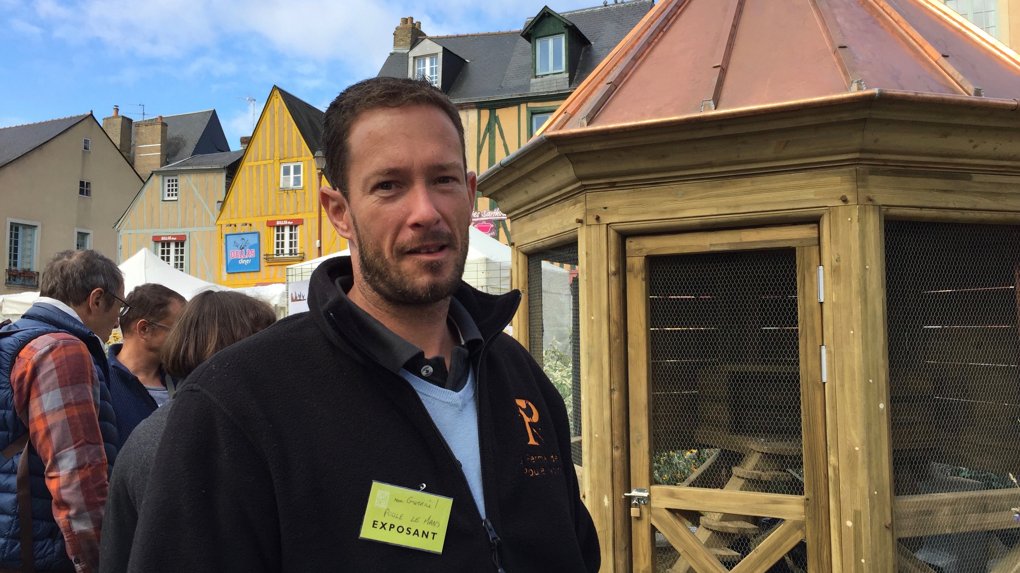 Gwénaël Lhuissier, éleveur