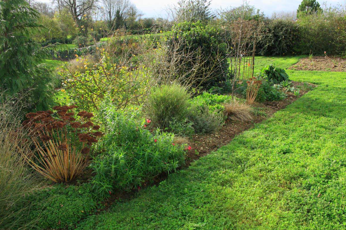 Jardin des Tannières : automne
