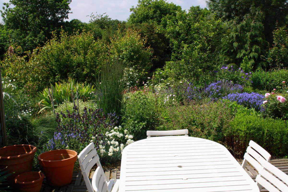 Jardin des Tannières : Été