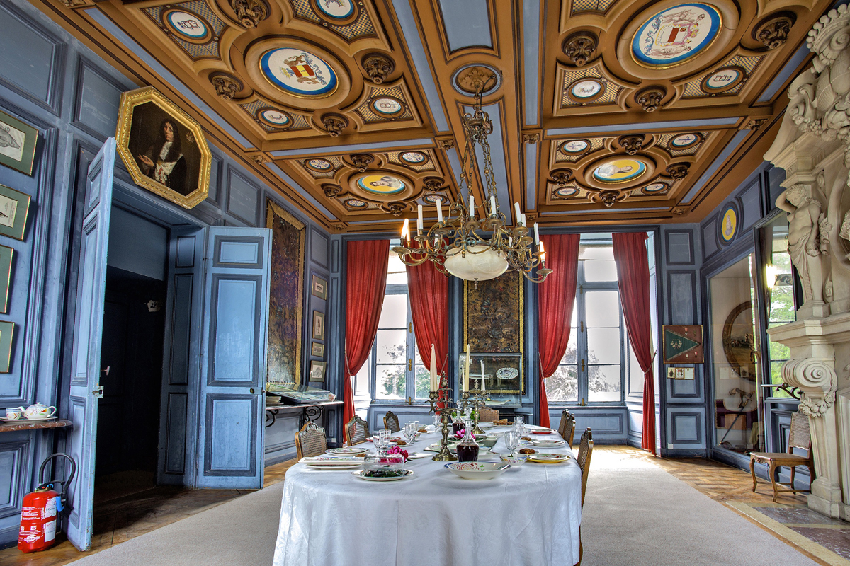 Salle à manger du Chateau de la Bussière