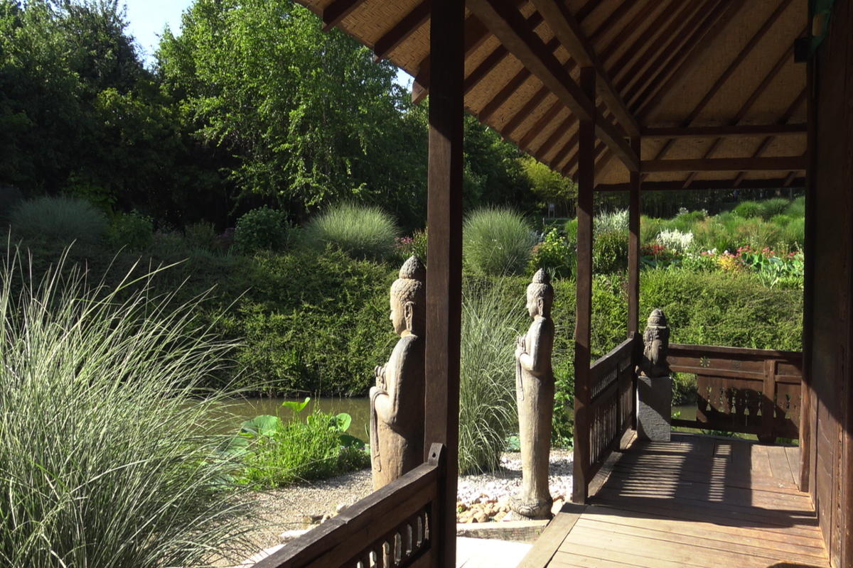 Le jardin des Martels, dans le Tarn