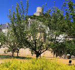 potager et château de La roche-Guyon