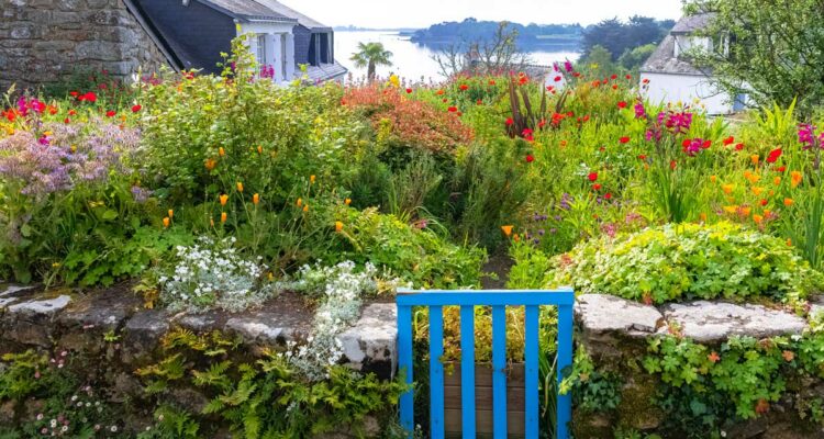 bord de mer : jardin