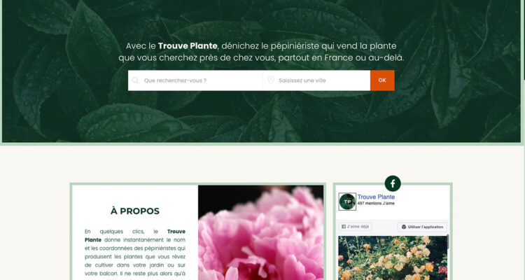 Trouve-plante