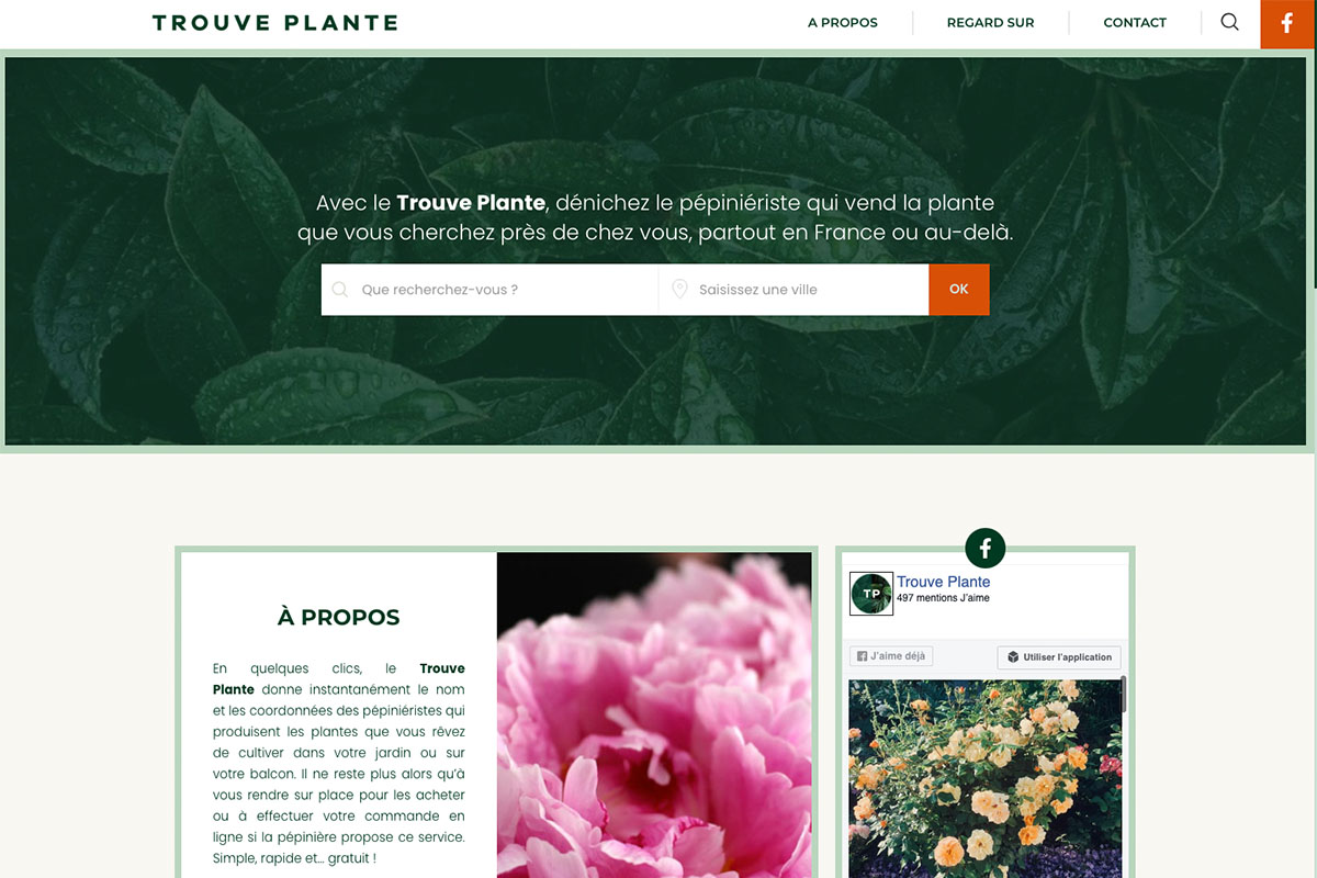 Trouve-plante