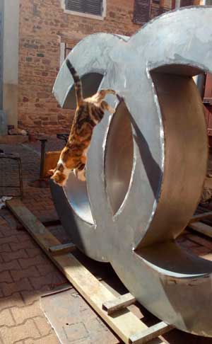 Chanel et le chat - 2019 Chanel in progress
