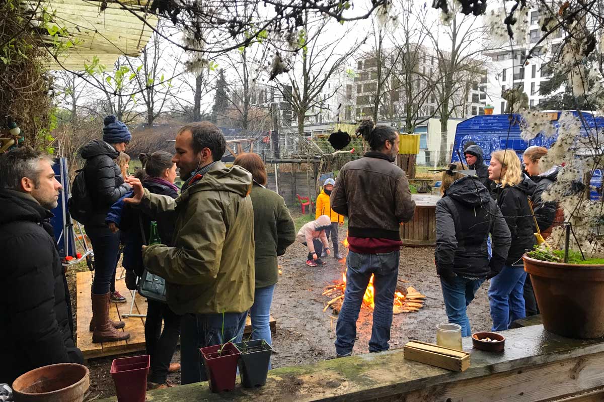 Les voisins à la Bergerie des Malassis