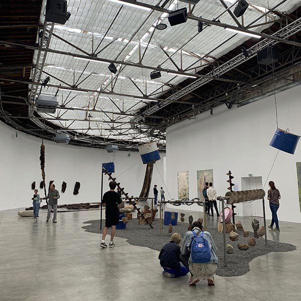 Megan Cope -Untitled (Death Song) - 2021 ©Isabelle Vauconsant Expo : Réclamer la terre