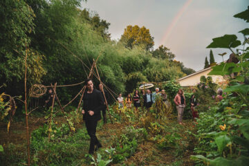 Musiciens au jardin