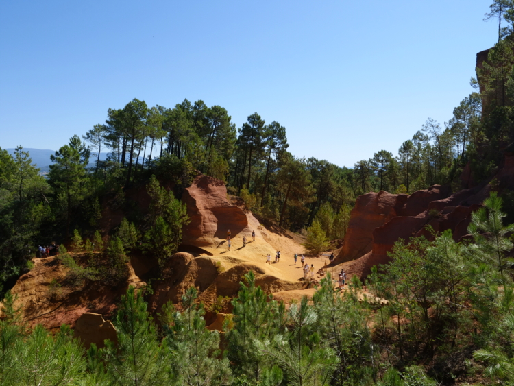 _1011004 Provence - Roussillon - Sentier des Ocres-Edit Ocres de Roussillon