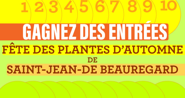 Fête des plantes d'automne de Saint-Jean de Beauregard