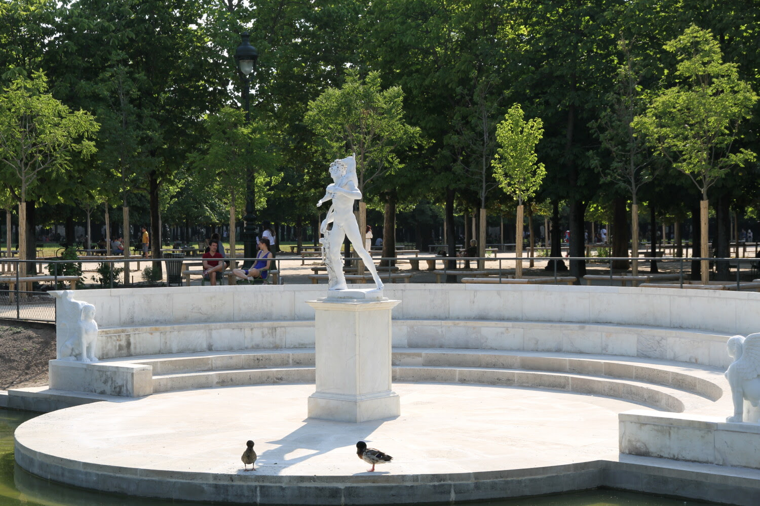Musée du Louvre-Segolene-Alvareze-Tuileries L'Exèdre du sud rénové