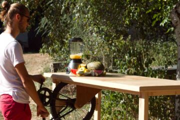Table à smoothie : low tech