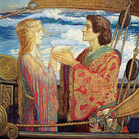 482px-John_Duncan_(1912)_Tristan_&_Isolde ©John Duncan (1912)