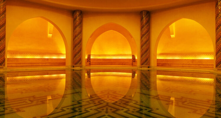 Hammam de la mosquée de Casablanca