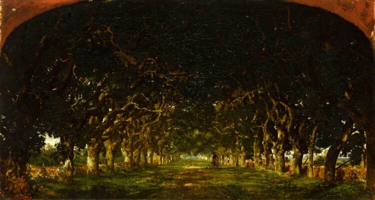 Théodore Rousseau, peintre, allée des Châtaigners