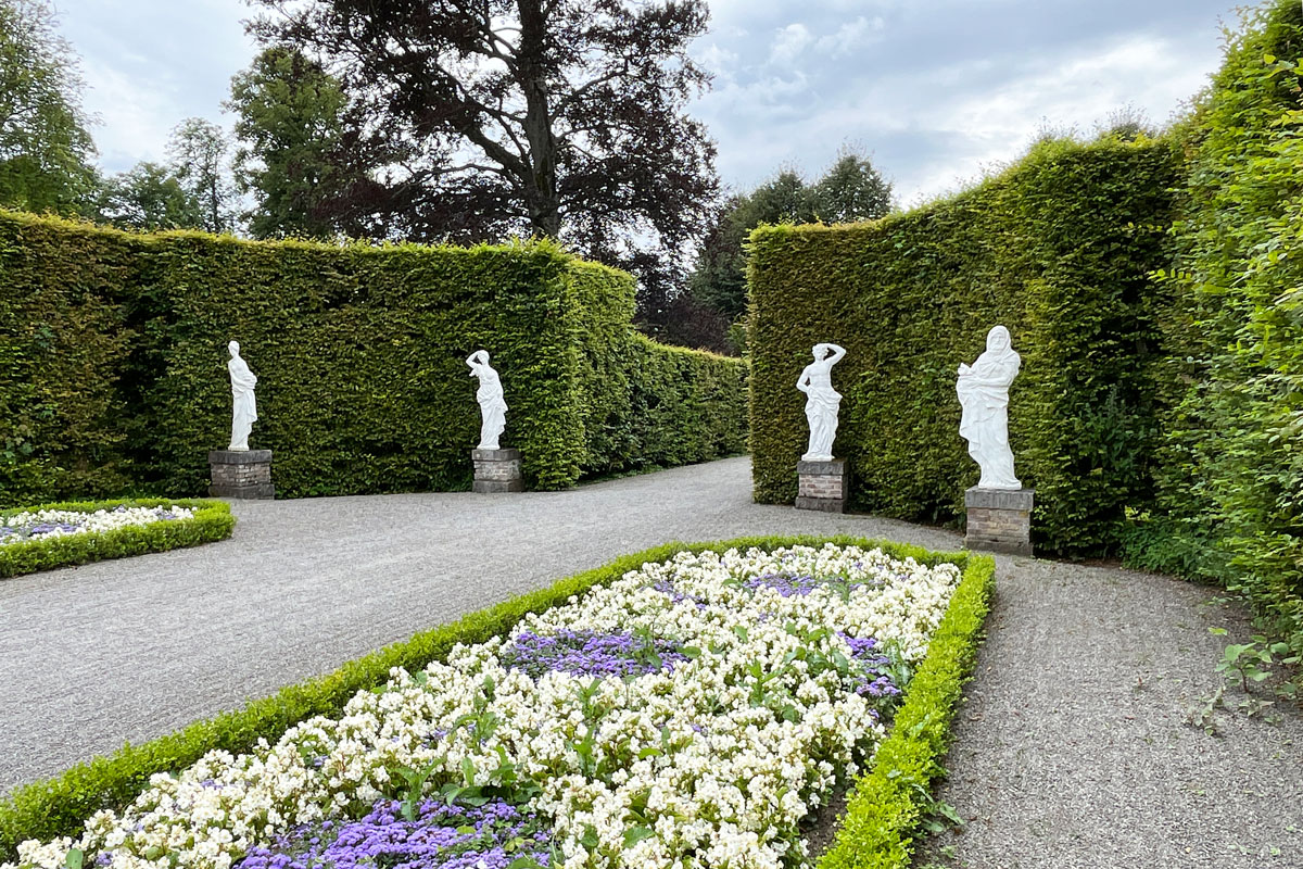 Jardins d'eau D'Annevoie, les Quatre Saisons ©Valérie Collet