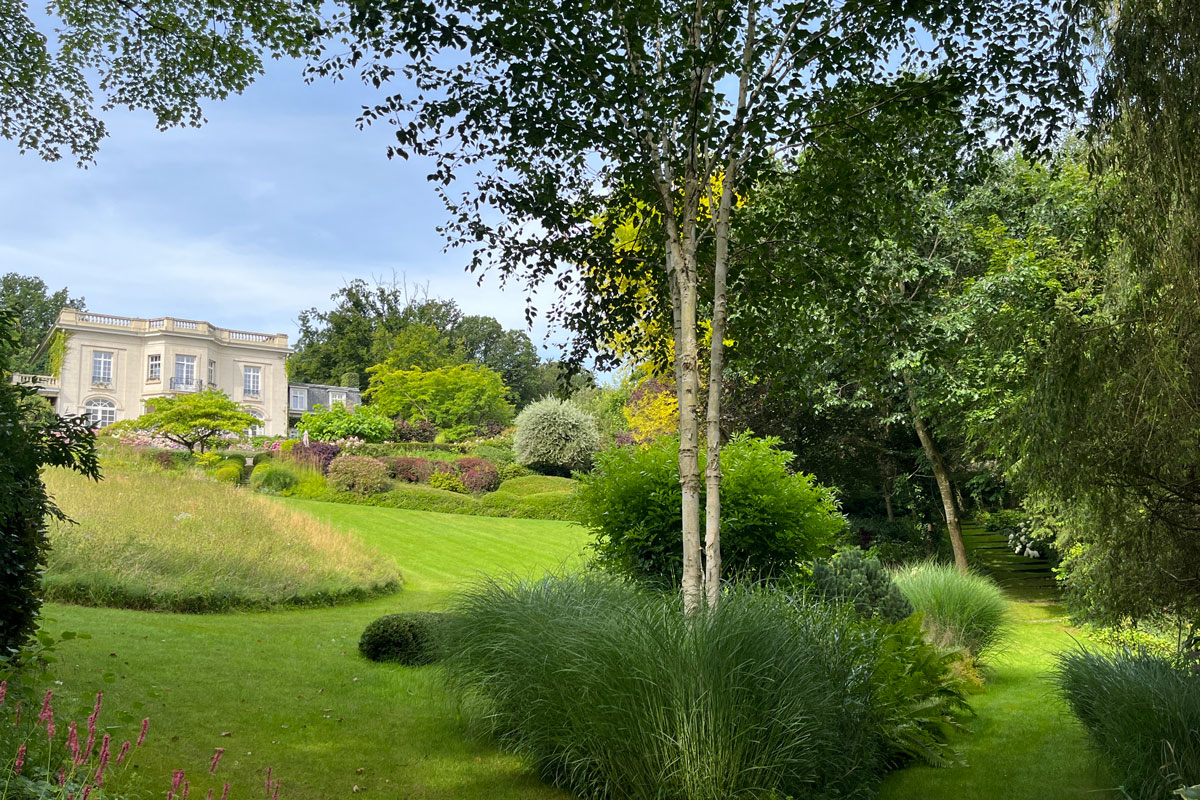 Le Sous Bois, Vue du parc et de la maison ©Valérie Collet