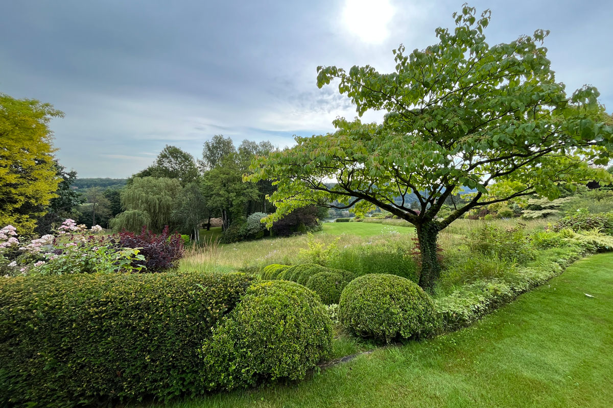 Le Sous Bois, Vue sur le jardin ©Valérie Collet