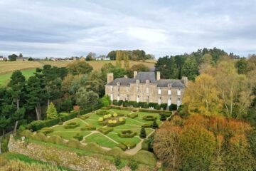 Les jardins du Château de la Ballue et l'art topiaire