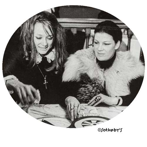 Claude-Arthaud-Nicki-de-Saint-Phalle Claude Arthaud et Nicki de Saint-Phalle