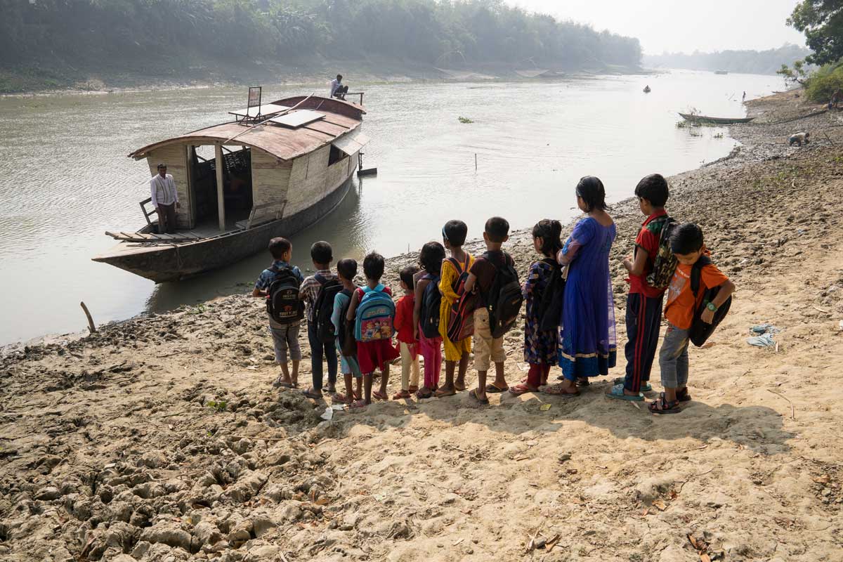 30.-Boat-school,-2022 Abir Abdullah, Boat school, 2022. © Abir Abdullah • Migrations et Climat