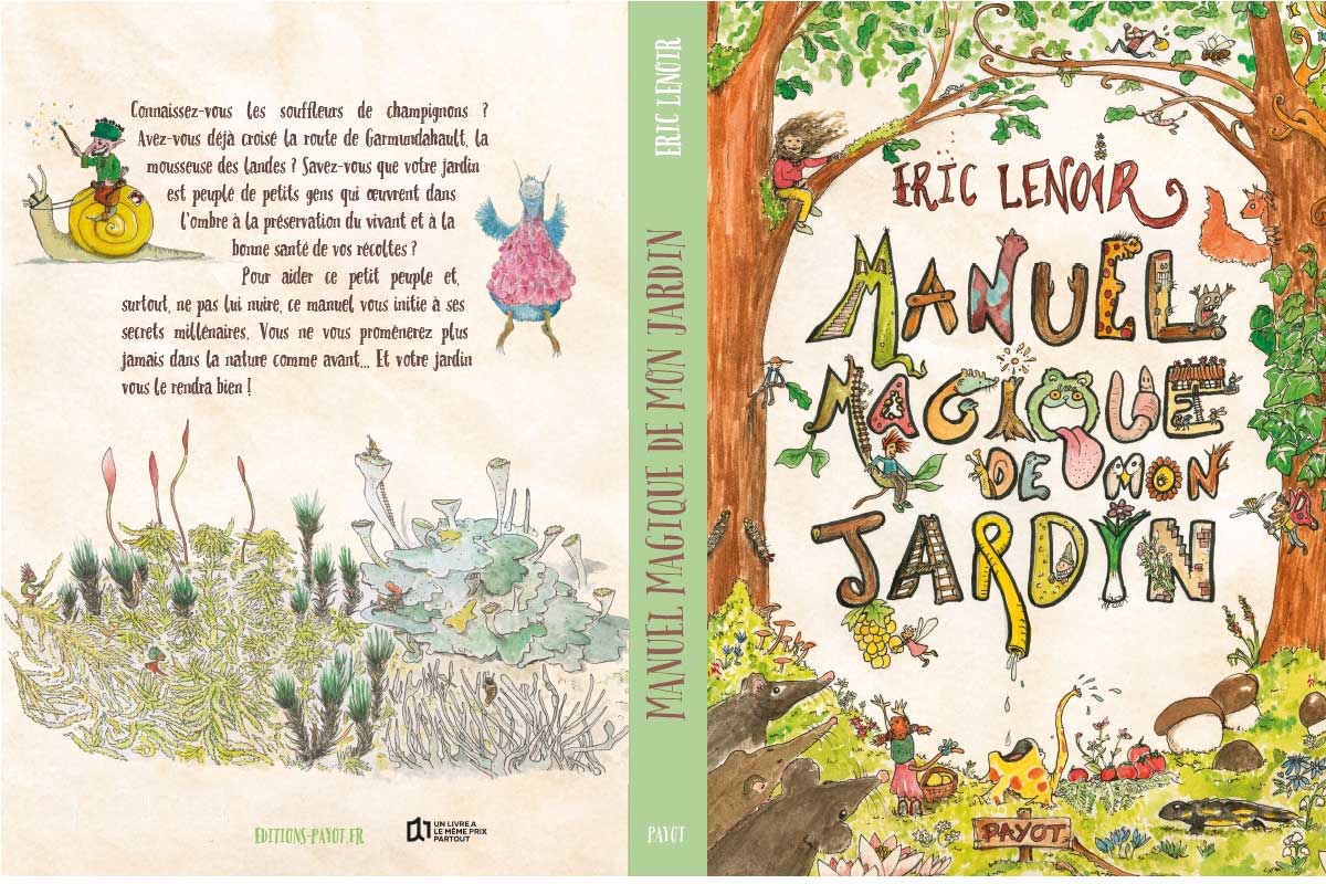 Couv-finale Manuel magique de mon jardin • Couverture