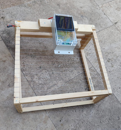 GODSAVETHEBEE La muselière qui éloigne le frelon