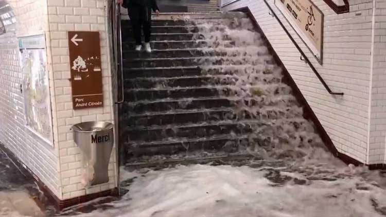 Metro Inondations dans le métro en 2022